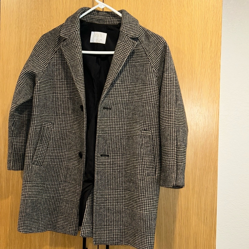 Boys Zara pea coat age 9